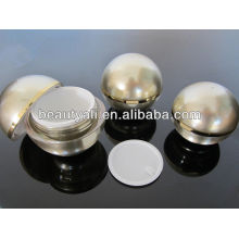 Ball Shape Acrylic Cream Jar cosmetic packaging